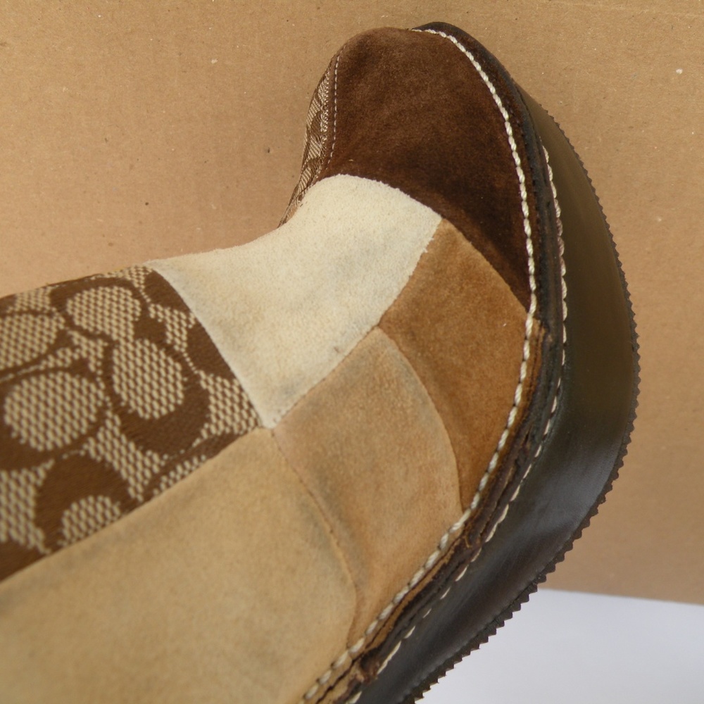 Coach Patchwork Sandals Size 6 B - image 6